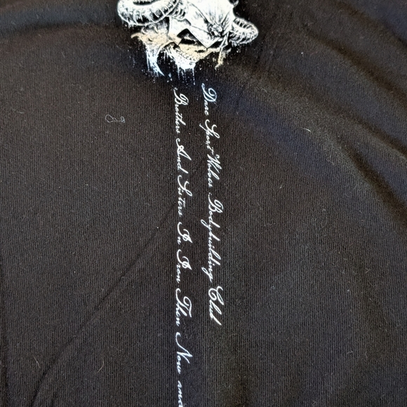 Darc Sport Wolves Club Echos Of Valhalla Men's Black T Shirt Size Large - Picture 3 of 7